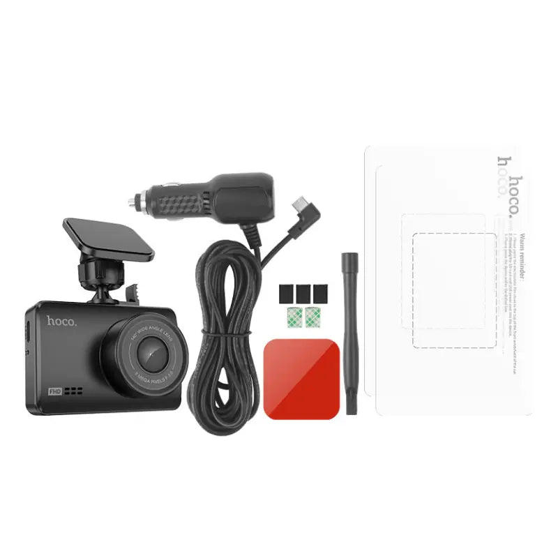 Hoco DV2 Κάμερα DVR Αυτοκινήτου 1080P με Οθόνη 2.45
