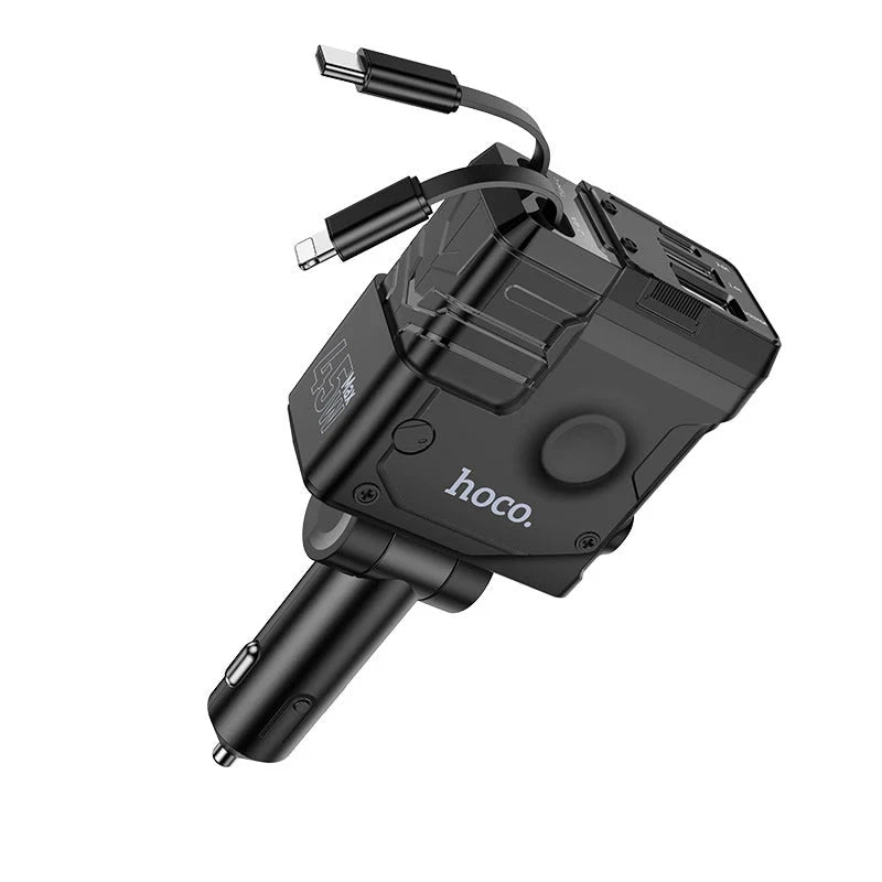 Φορτιστής Αυτοκινήτου 4 σε 1 45W
