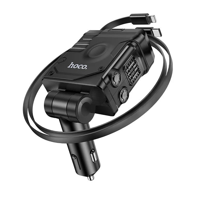Φορτιστής Αυτοκινήτου 4 σε 1 45W